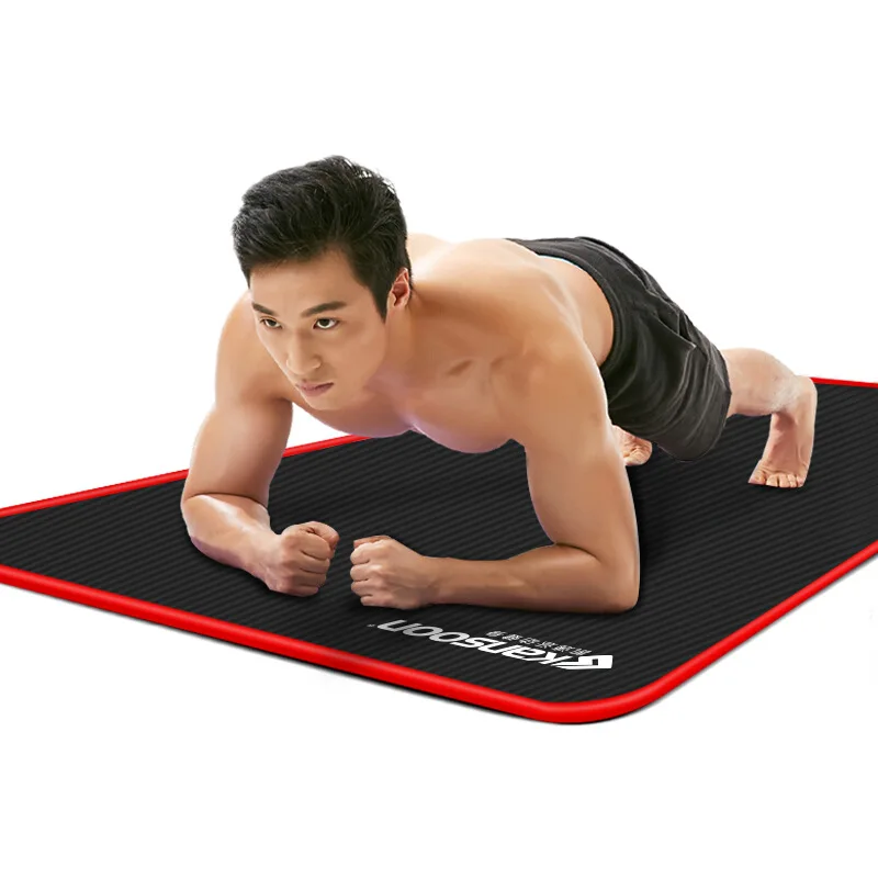 Pilates Yoga Matte - 10mm Yoga Mat Ekstra Kalın 1830*610mm