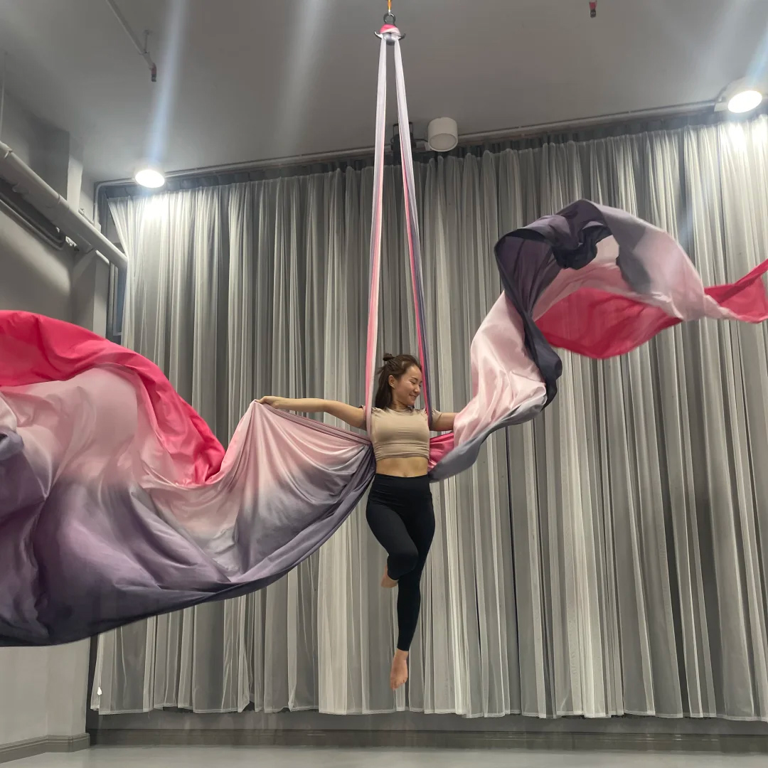 Aerial Silk Hammock - 10m Hava İpleri Ombre Hava Yogası