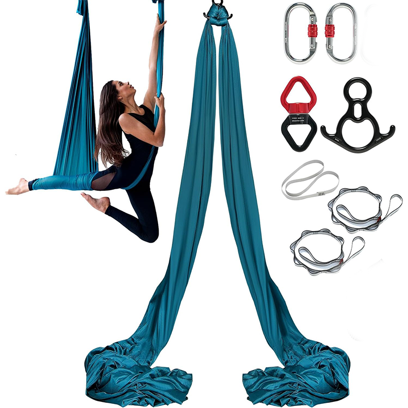 Aerial Silk Hammock - 11 Yardlık Hava İpek Seti, Jimnastik,