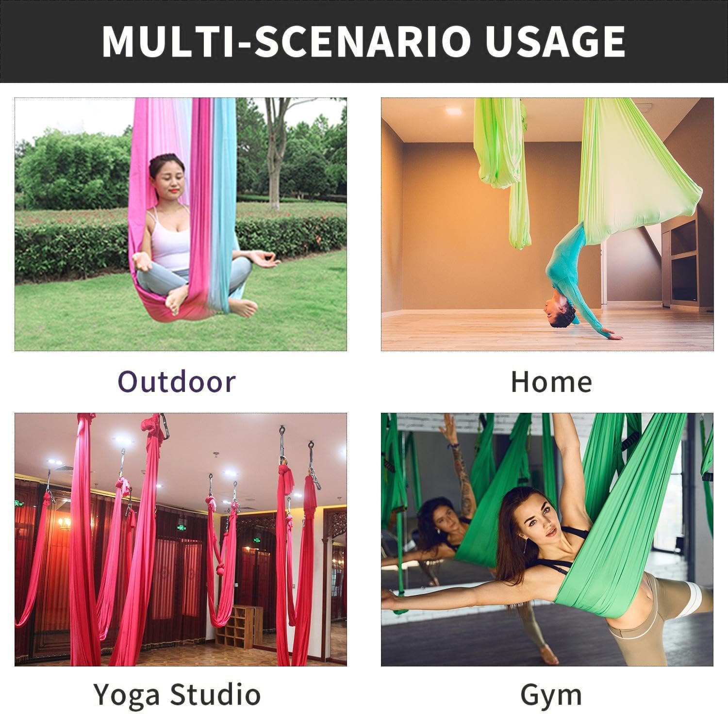 FITNESS 4.37 Yarda Hava Yogası - Aerial Silk Hammock incelemesi ve fiyatı