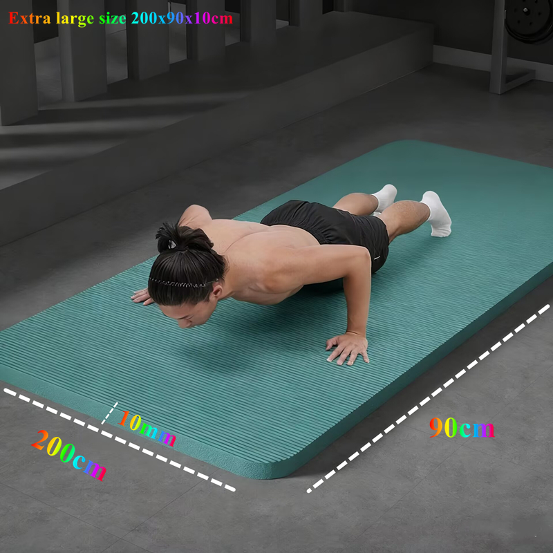 200x90x1cm Kalın Eğitim Yoga M - Pilates Yoga Matte incelemesi ve fiyatı