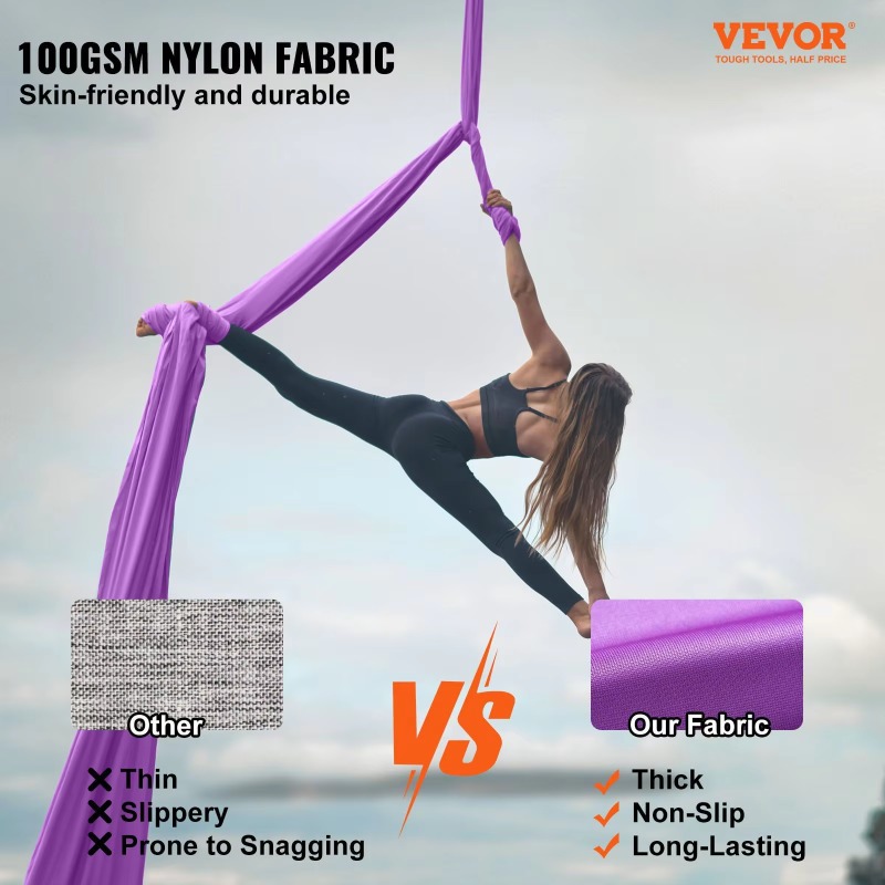 2026 Mor 8.7 Yard Hava Yoga Ha - Aerial Silk Hammock incelemesi ve fiyatı