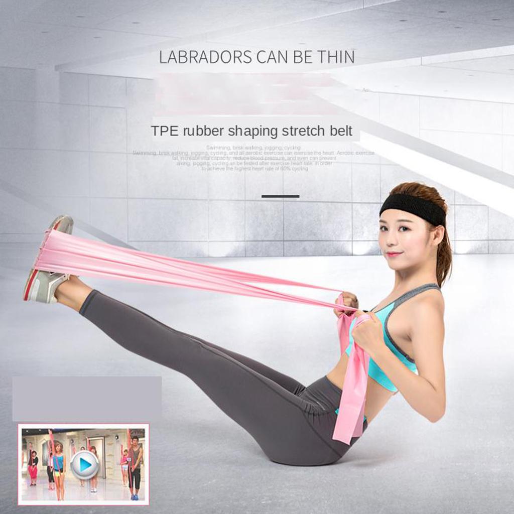 Uzun Esneme Egzersiz Bantları  - Pilates Yoga For Weight Loss incelemesi ve fiyatı