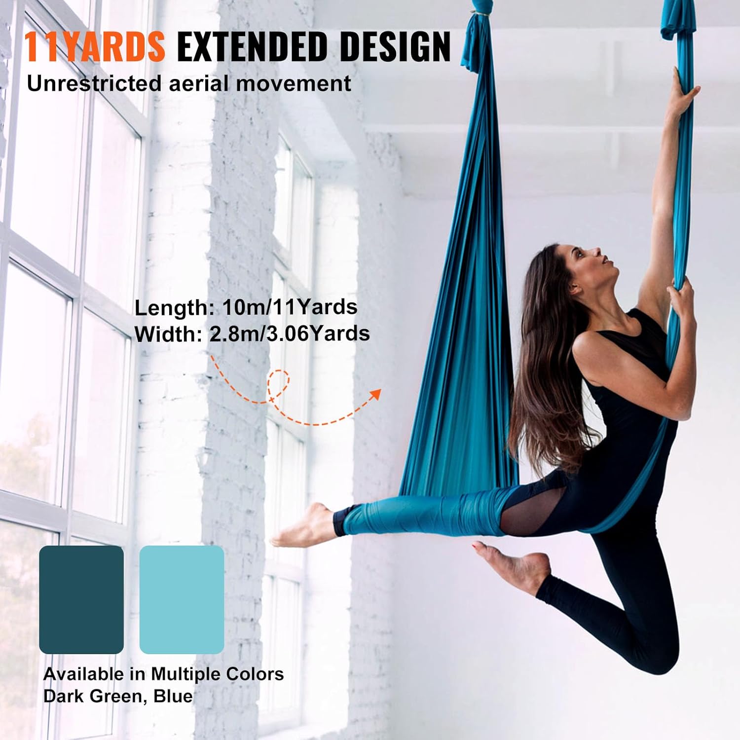 11 Yardlık Hava İpek Seti, Jim - Aerial Silk Hammock incelemesi ve fiyatı