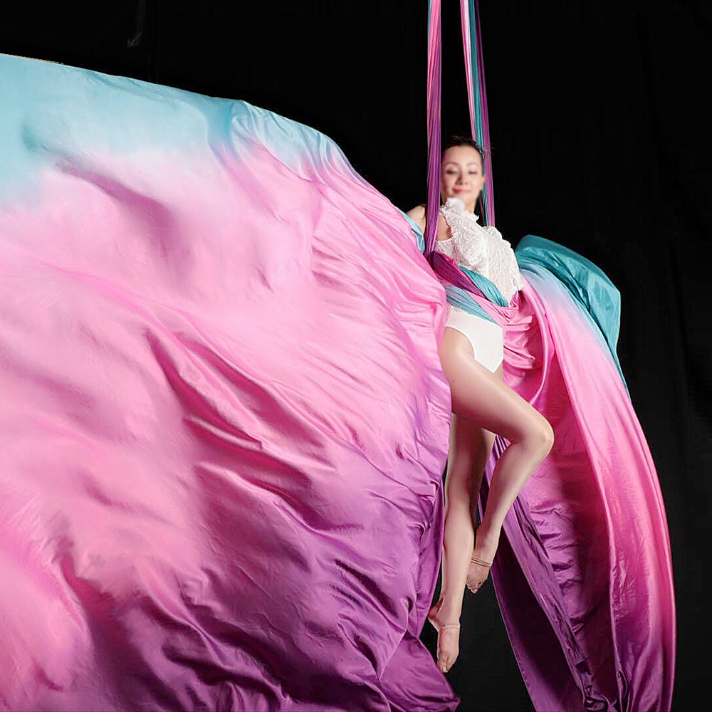 Ombre anti-yerçekimi Yoga hama - Aerial Silk Hammock incelemesi ve fiyatı