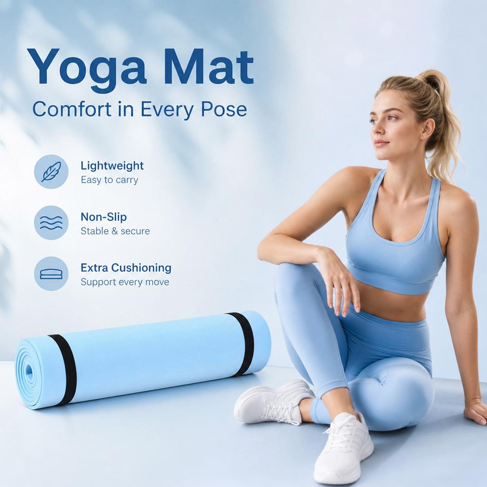 1/2 adet kalın Yoga matı kayma - Pilates Yoga Matte incelemesi ve fiyatı